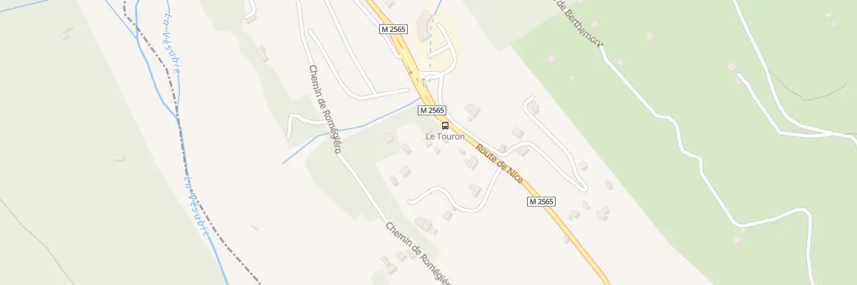 Plan du 542A Rte de Nice à Saint-Martin-Vésubie