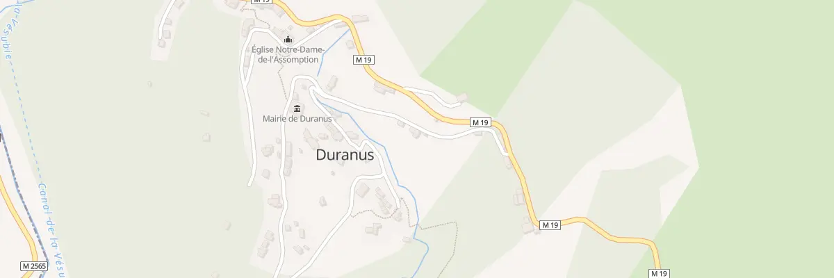 Plan du 3 Rte de la Mairie à Duranus