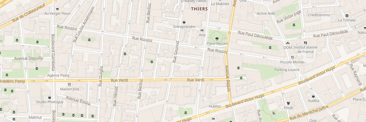 Plan du 18 Rue Gounod à Nice
