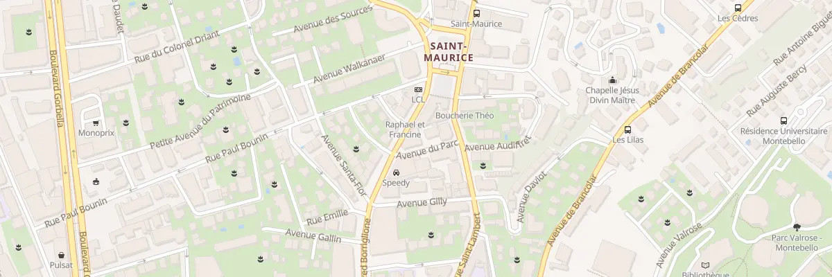 Plan du 78B Av Borriglione à Nice