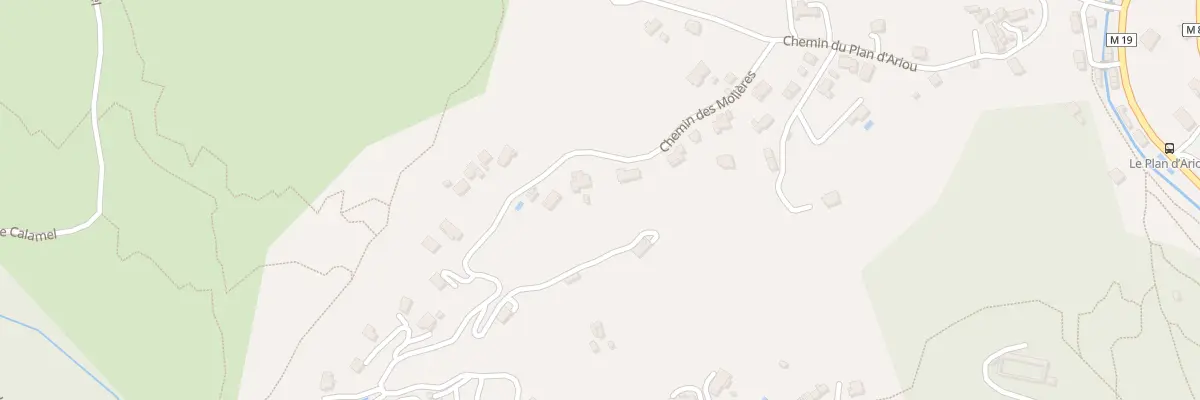Plan du 234 Che des Molières à Tourrette-Levens