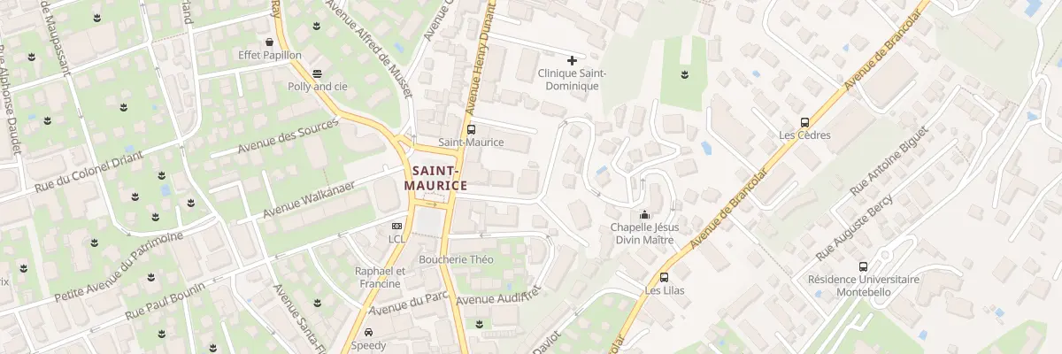 Plan du 5 Rue des Lilas à Nice