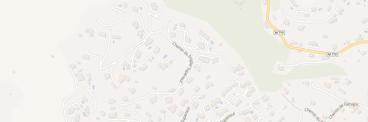 Plan du 1013 Che du Frogier Supérieur à Tourrette-Levens
