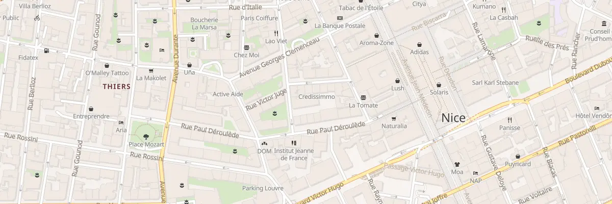 Plan du 2 Rue d’Angleterre à Nice