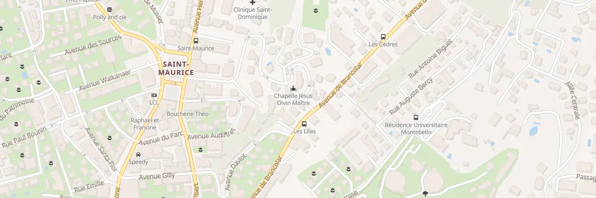 Plan du 34 Rue des Lilas à Nice