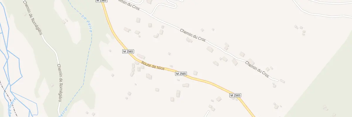 Plan du 1589A Rte de Nice à Saint-Martin-Vésubie