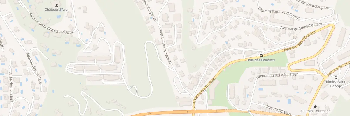 Plan du 9008 Av Henri Musso à Nice