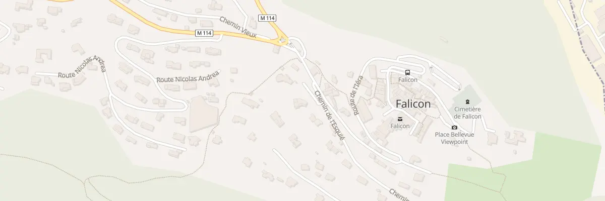 Plan du 32 Che de l’Esquie à Falicon