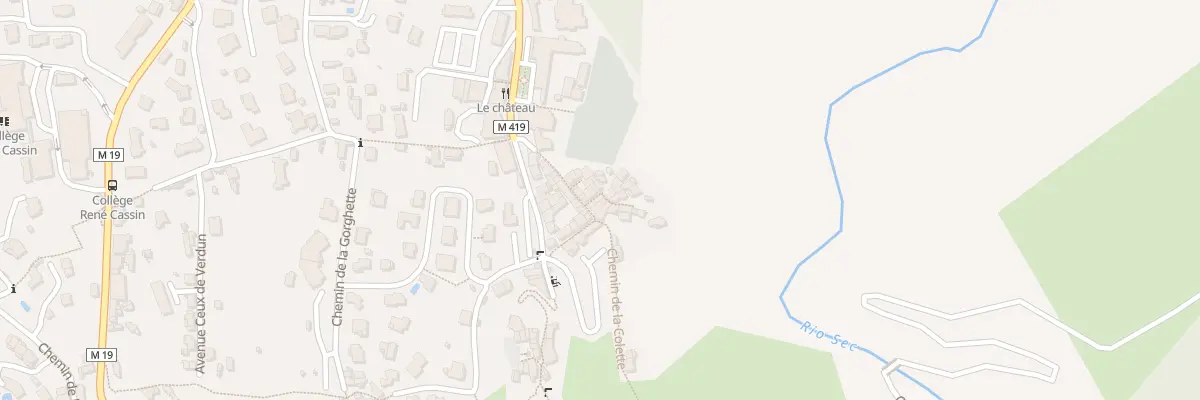 Plan du 10 Che du Castellar à Tourrette-Levens