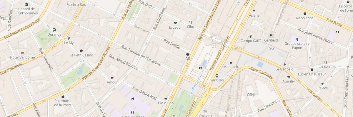 Plan du 24 Av Saint Jean Baptiste à La Tour