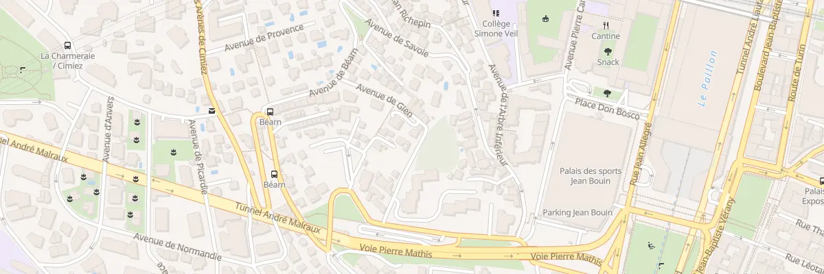 Plan du 17 Rue Plaine de Cimiez à Nice