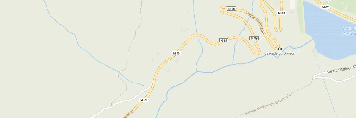 Plan du 4260 Rte du Boréon à Saint-Martin-Vésubie
