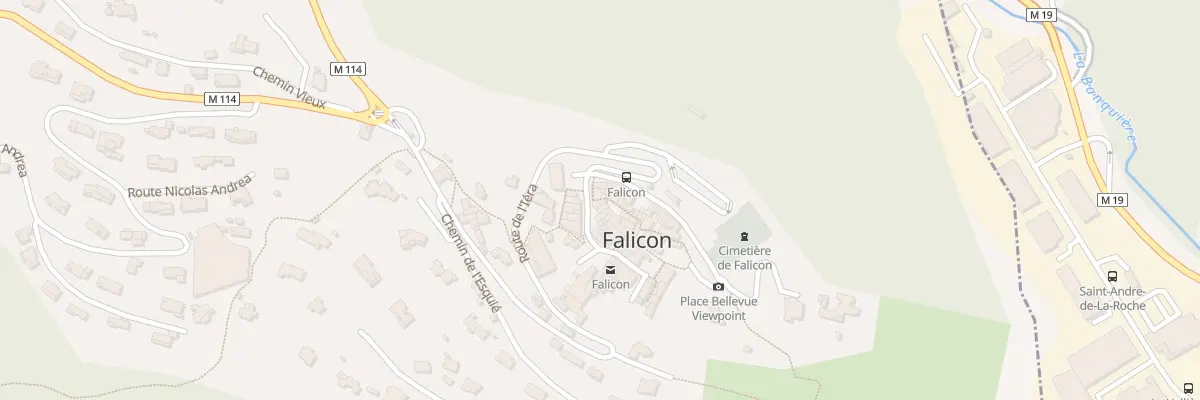 Plan du 31 Rue du Four à Falicon