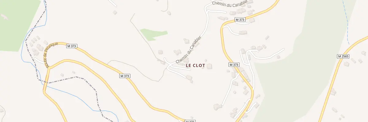 Plan du 5716 Le Clot à Lantosque
