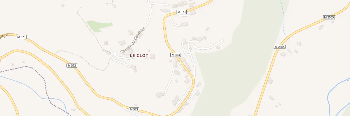 Plan du 5028 Le Clot à Lantosque