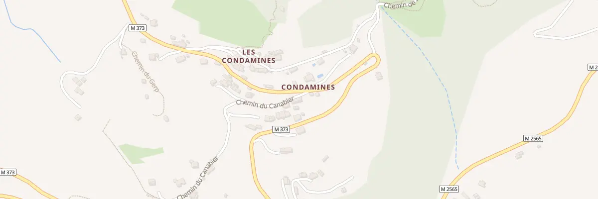 Plan du 19 Che du Canabier à Lantosque