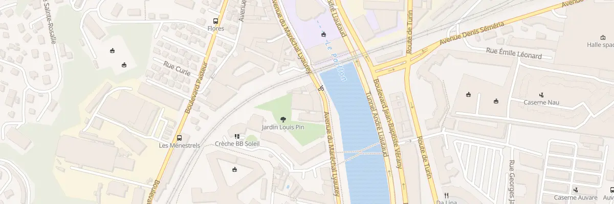 Plan du 51 Av Maréchal Lyautey à Nice
