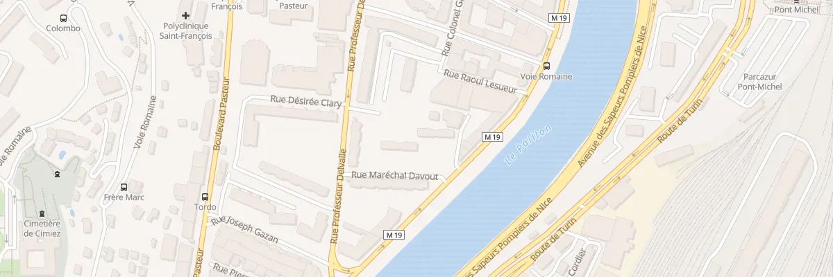 Plan du 157 Av Maréchal Lyautey à Nice