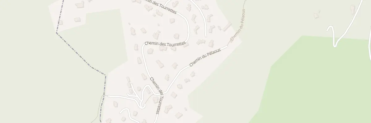 Plan du 820 Che du Pelaous à Châteauneuf-Villevieille