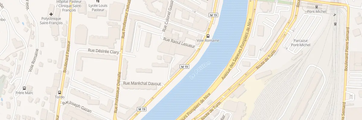 Plan du 165 Av Maréchal Lyautey à Nice