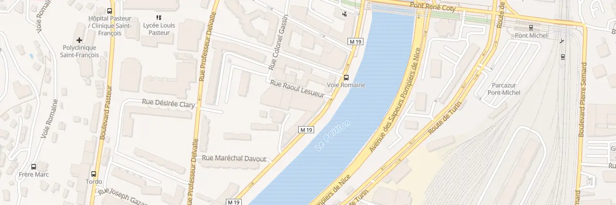 Plan du 167 Av Maréchal Lyautey à Nice