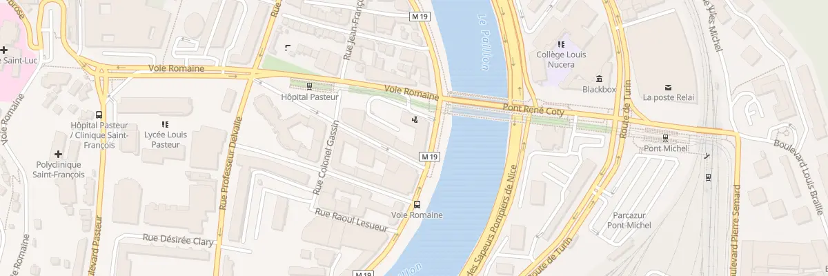 Plan du 183 Av Maréchal Lyautey à Nice