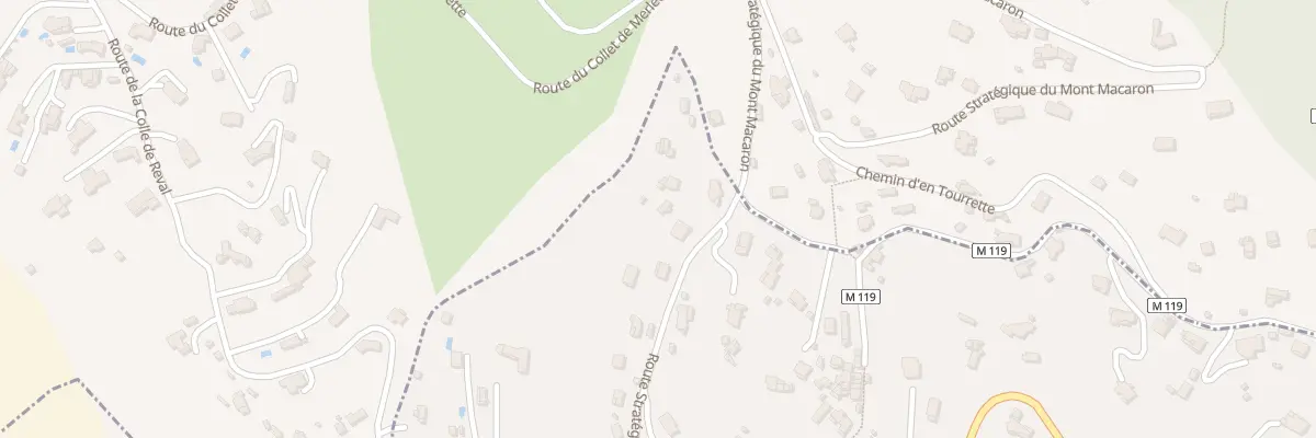 Plan du 323 Rte Strategiq du Mont Macaron à Saint-André-de-la-Roche