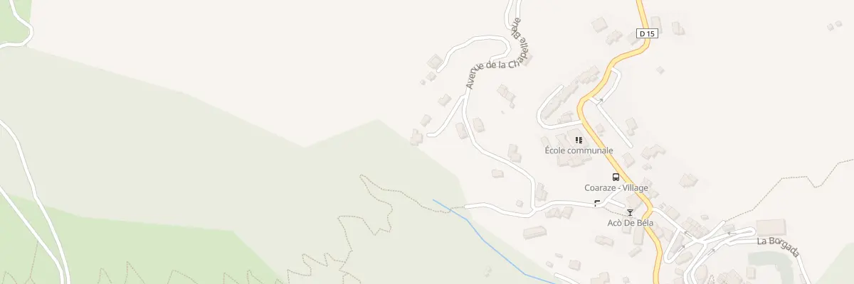 Plan du 301 Av Theophile Gilli à Coaraze