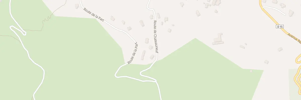 Plan du 692 Rte de Châteauneuf à Bendejun