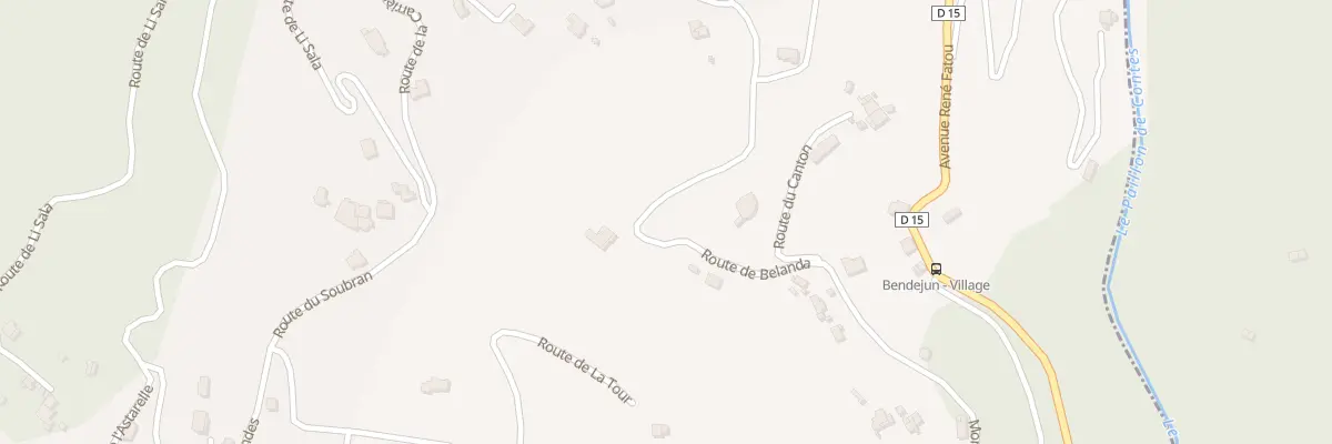 Plan du 126 Belenda à Bendejun
