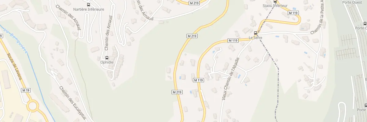 Plan du 406 Rte de la Colle à Saint-André-de-la-Roche