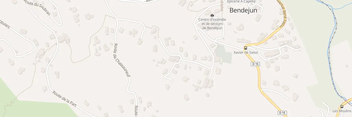 Plan du 93E Vc de Verdun à Bendejun