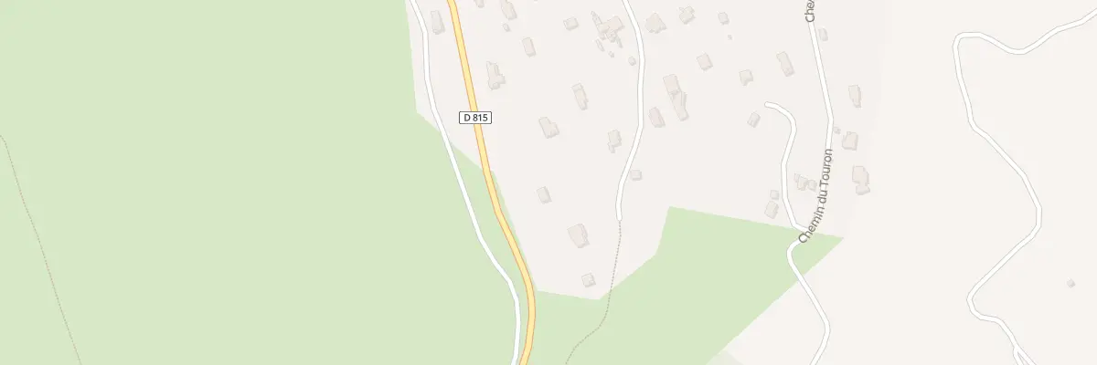 Plan du 5380 Coule de Falcona à Châteauneuf-Villevieille