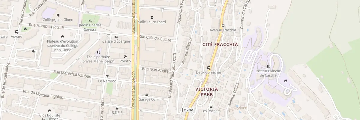 Plan du 29 Av Giacobi à Nice