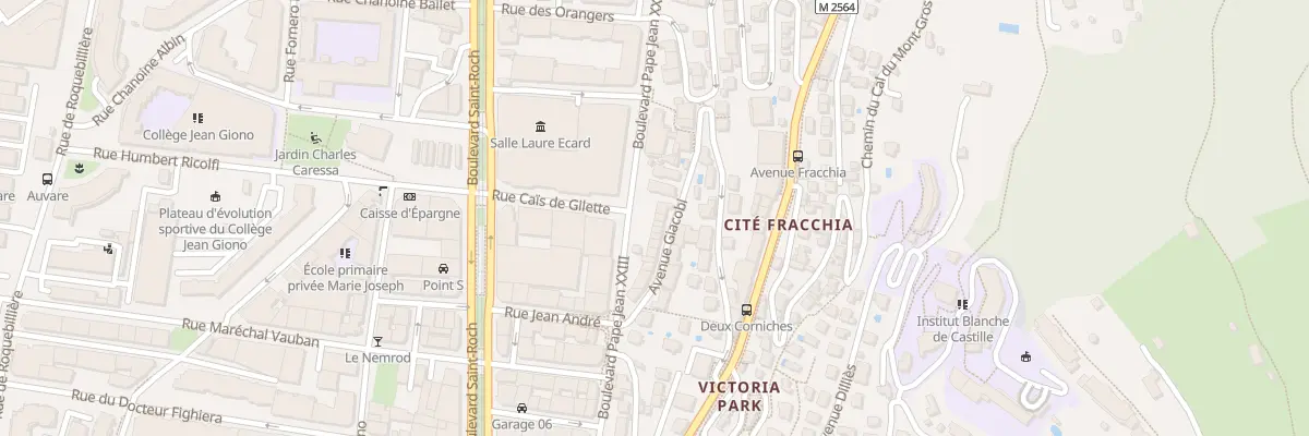 Plan du 43 Av Giacobi à Nice