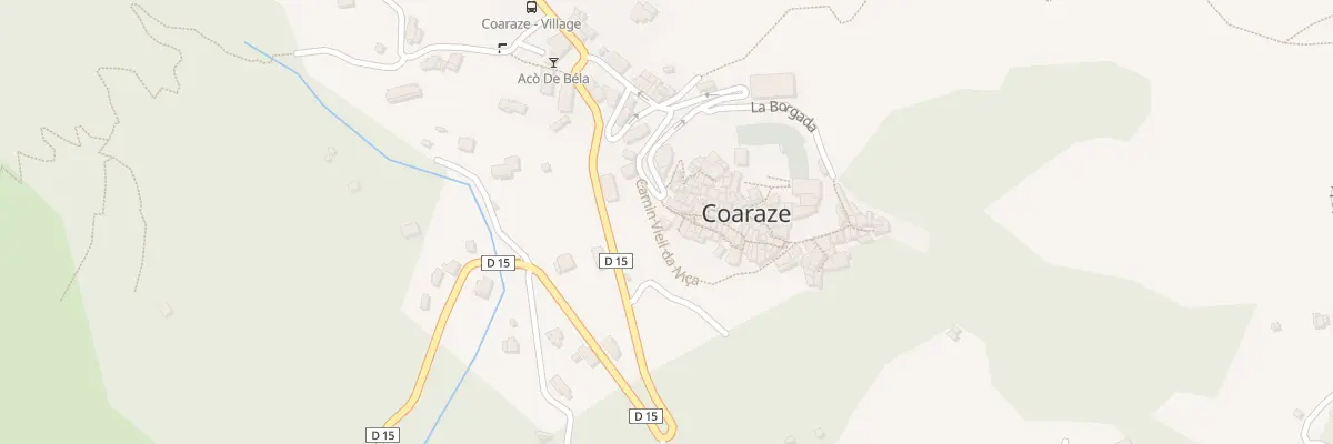 Plan du 5095 Le Village à Coaraze