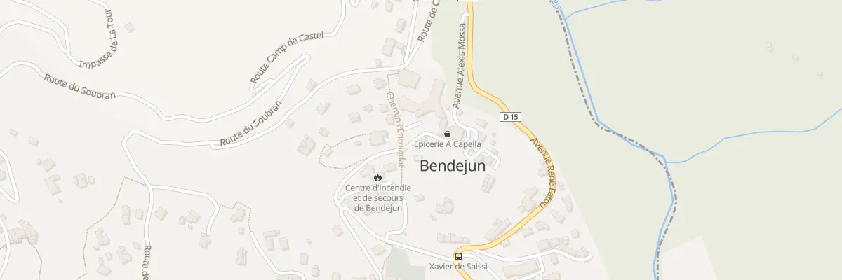 Plan du 2A Pl Raiberti à Bendejun