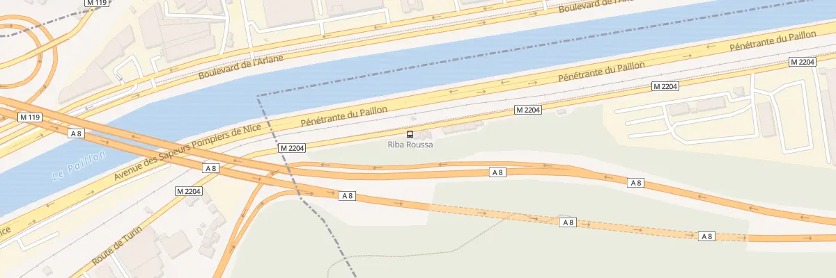 Plan du 26 Bd Riba Roussa à La Trinité