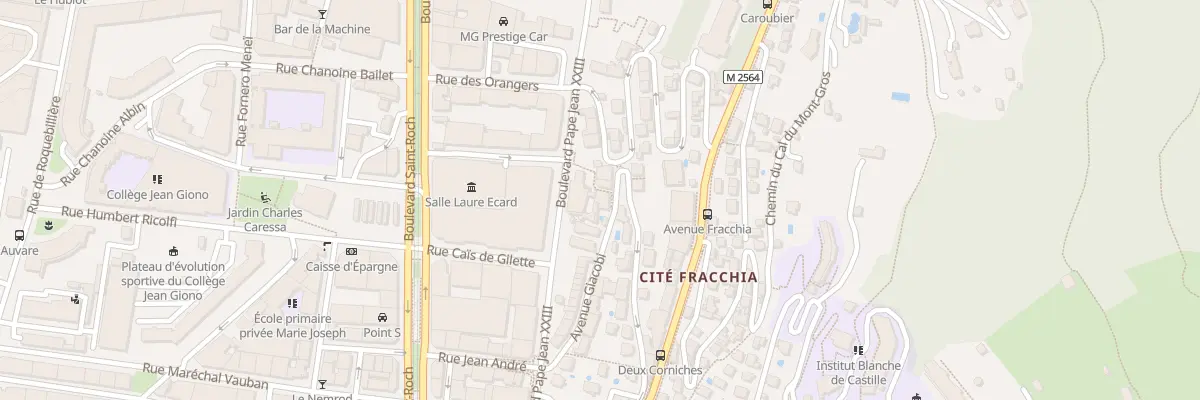 Plan du 51 Av Giacobi à Nice