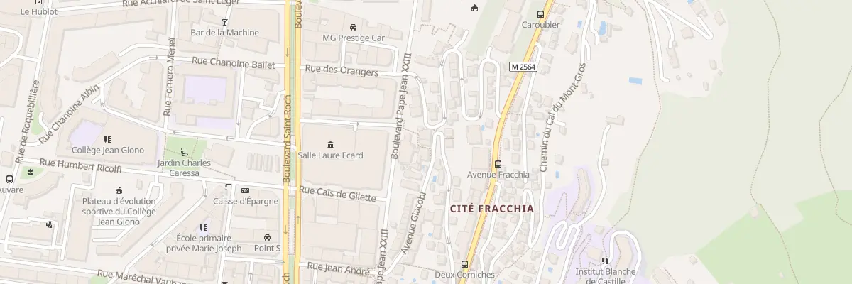 Plan du 53B Av Giacobi à Nice