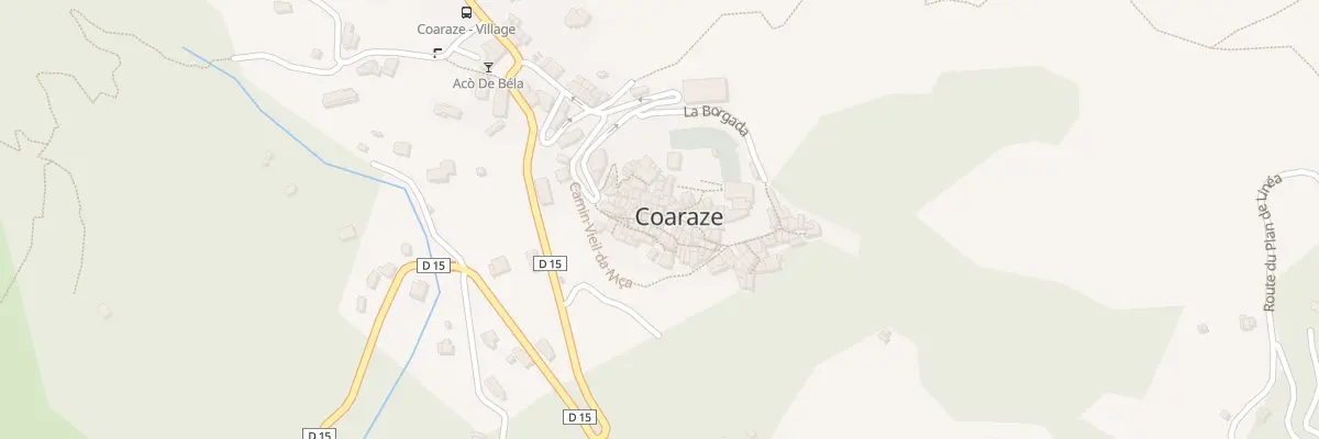 Plan du 5047 Le Village à Coaraze