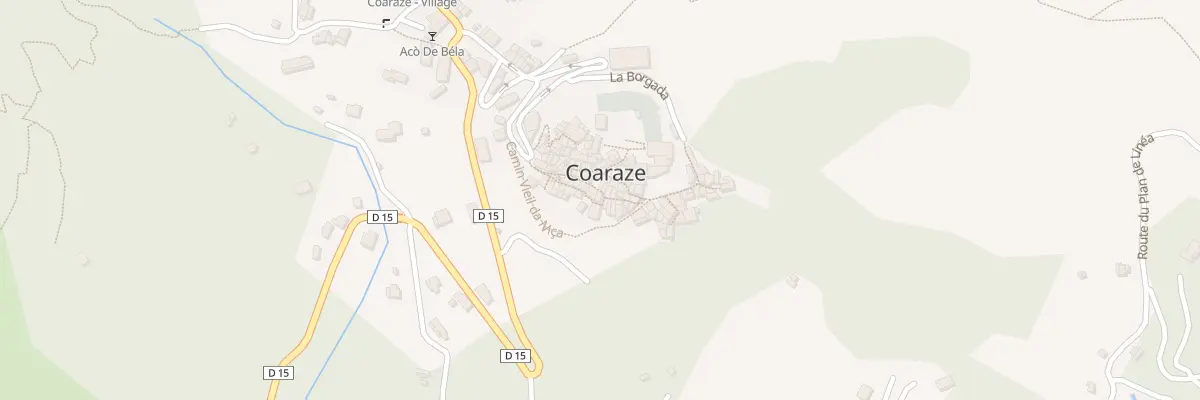 Plan du 5084 Le Village à Coaraze