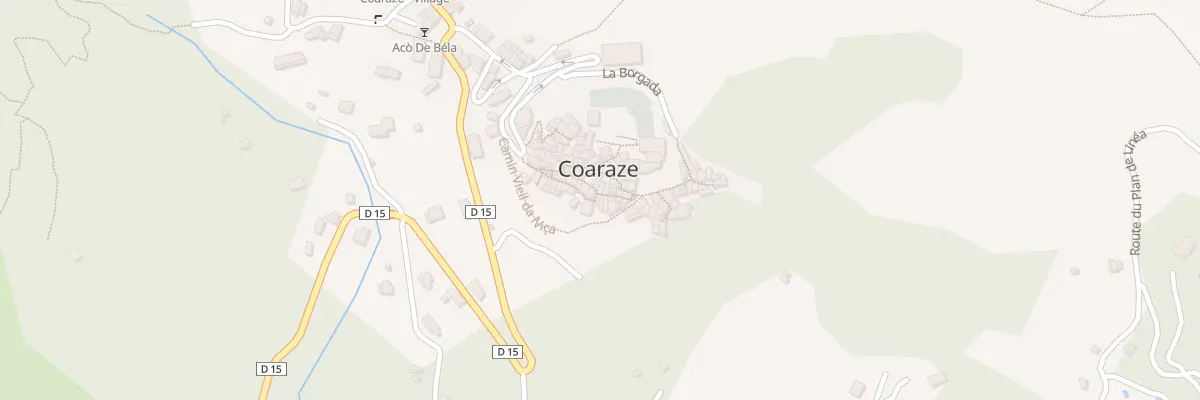Plan du 5082 Le Village à Coaraze