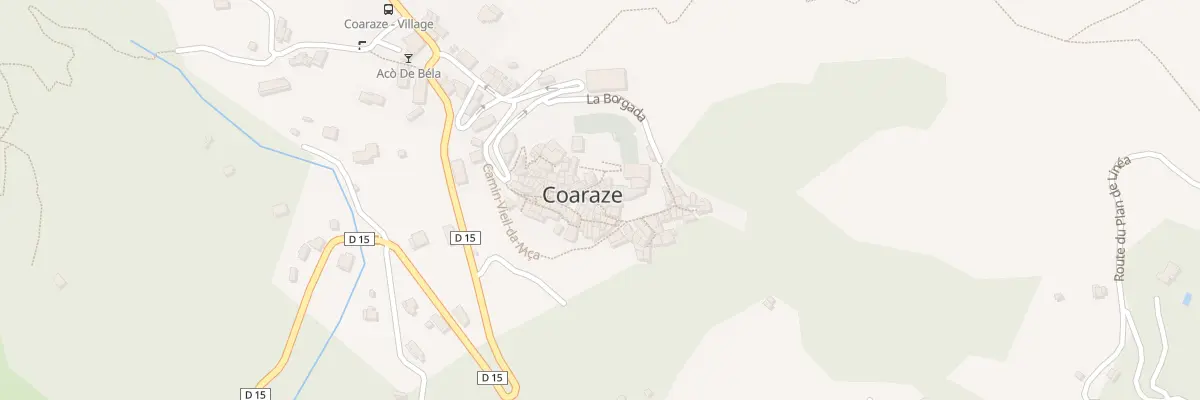 Plan du 5049 Le Village à Coaraze
