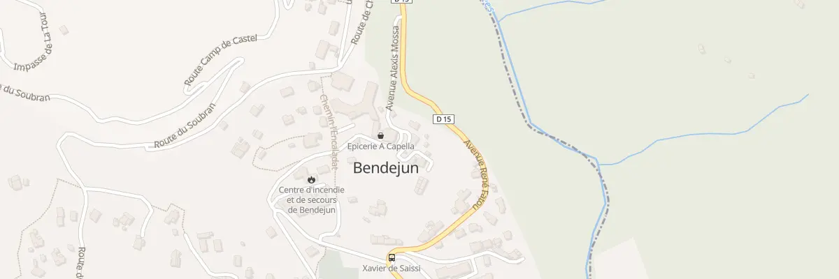Plan du 5483 Majon Calau à Bendejun