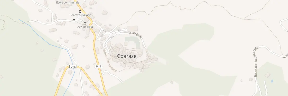 Plan du 5055 Le Village à Coaraze