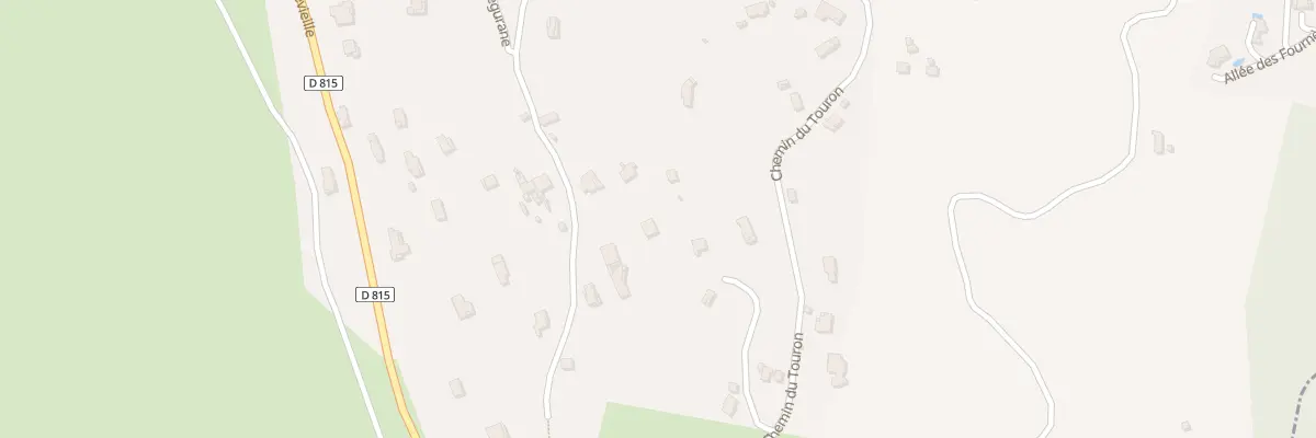 Plan du 411 Bd du Brec à Châteauneuf-Villevieille