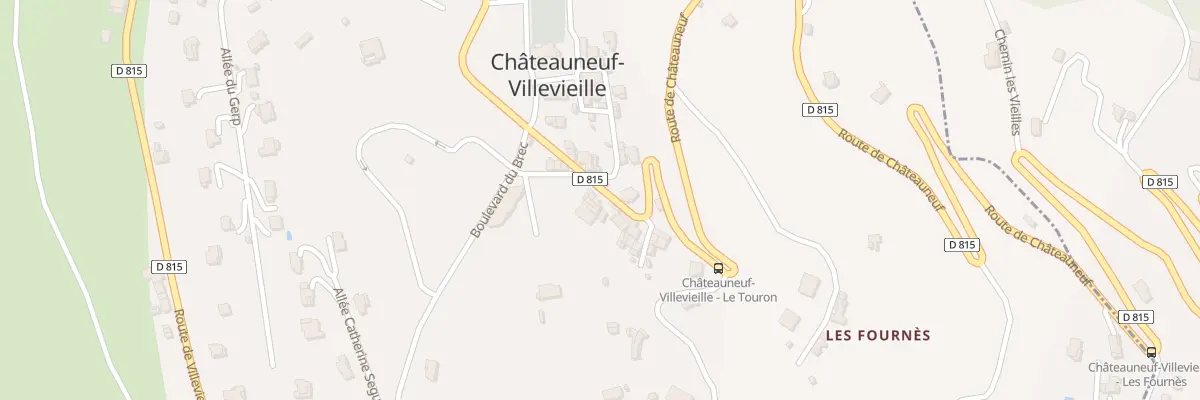Plan du 10A Rle Gallean à Châteauneuf-Villevieille