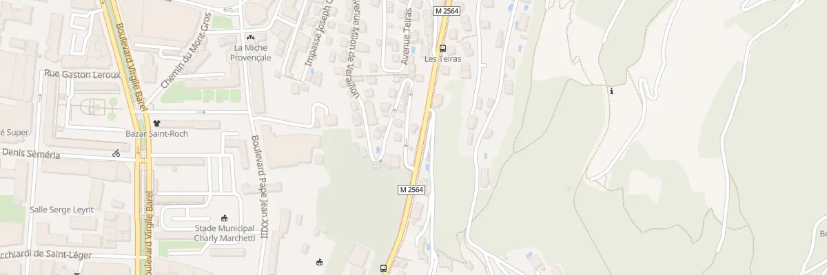 Plan du 105 Bd Bischoffsheim à Nice