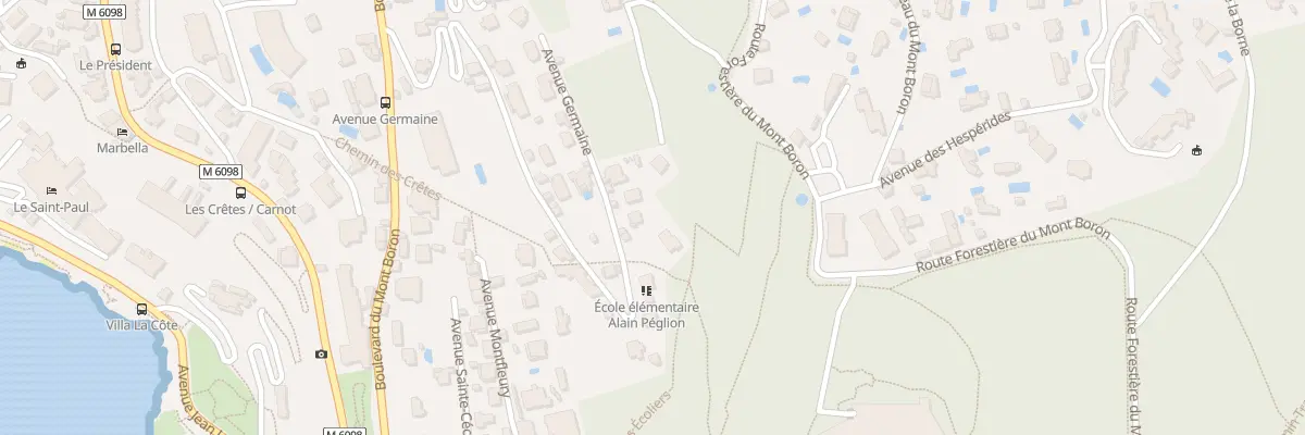 Plan du 32 Av Germaine à Nice